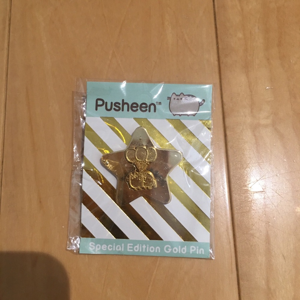 NWT Pusheen pin